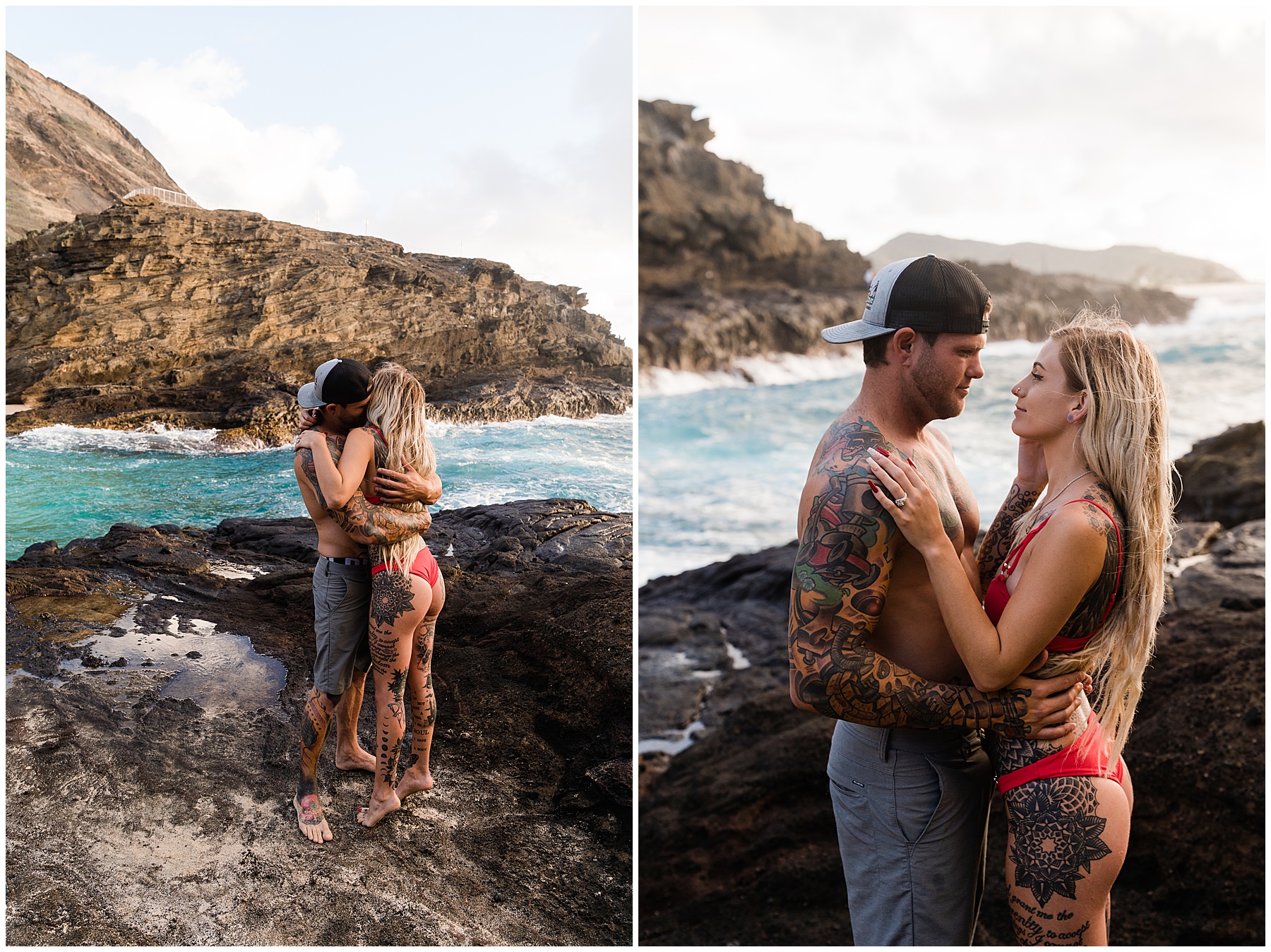 eternity beach engagement photos