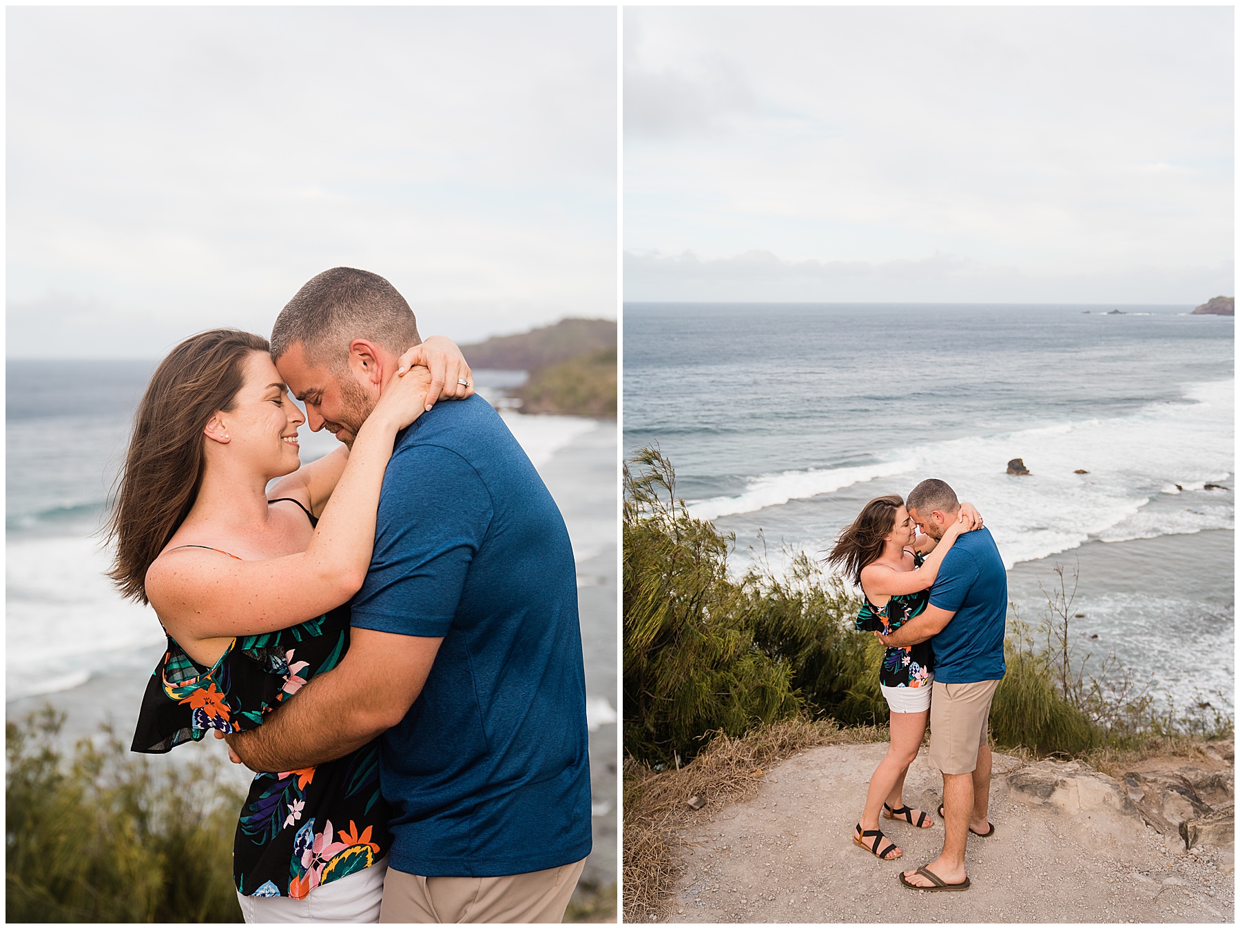 maui cliffside vow renewal