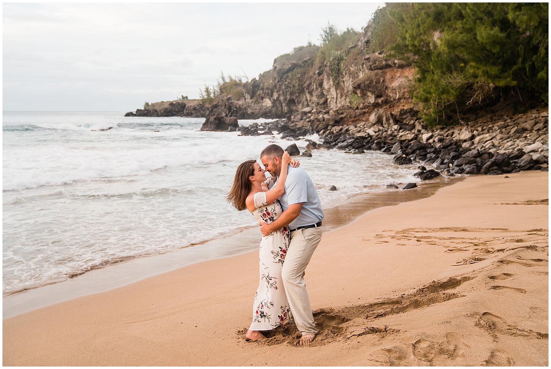 vow renewal at slaughterhouse beach