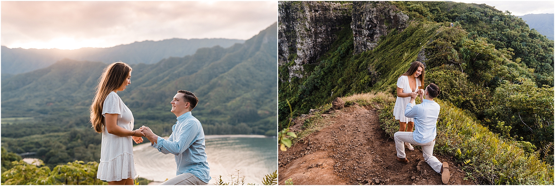 crouching lion hike surprise proposal