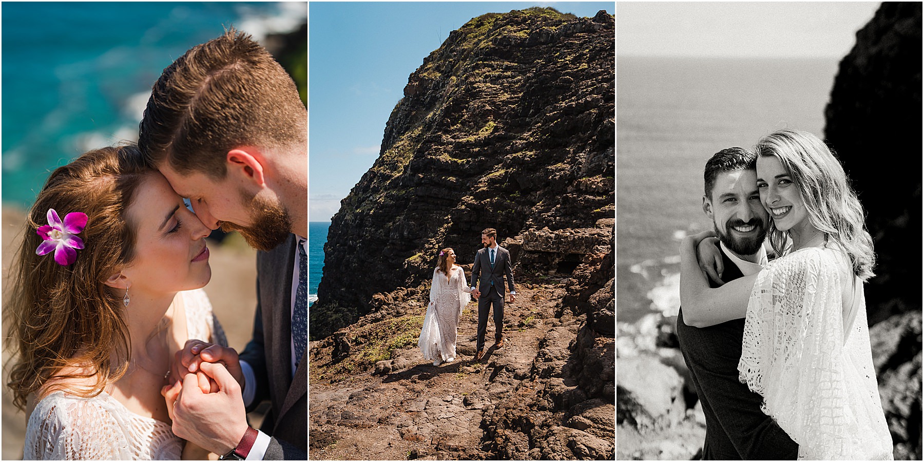 hawaii adventure elopement