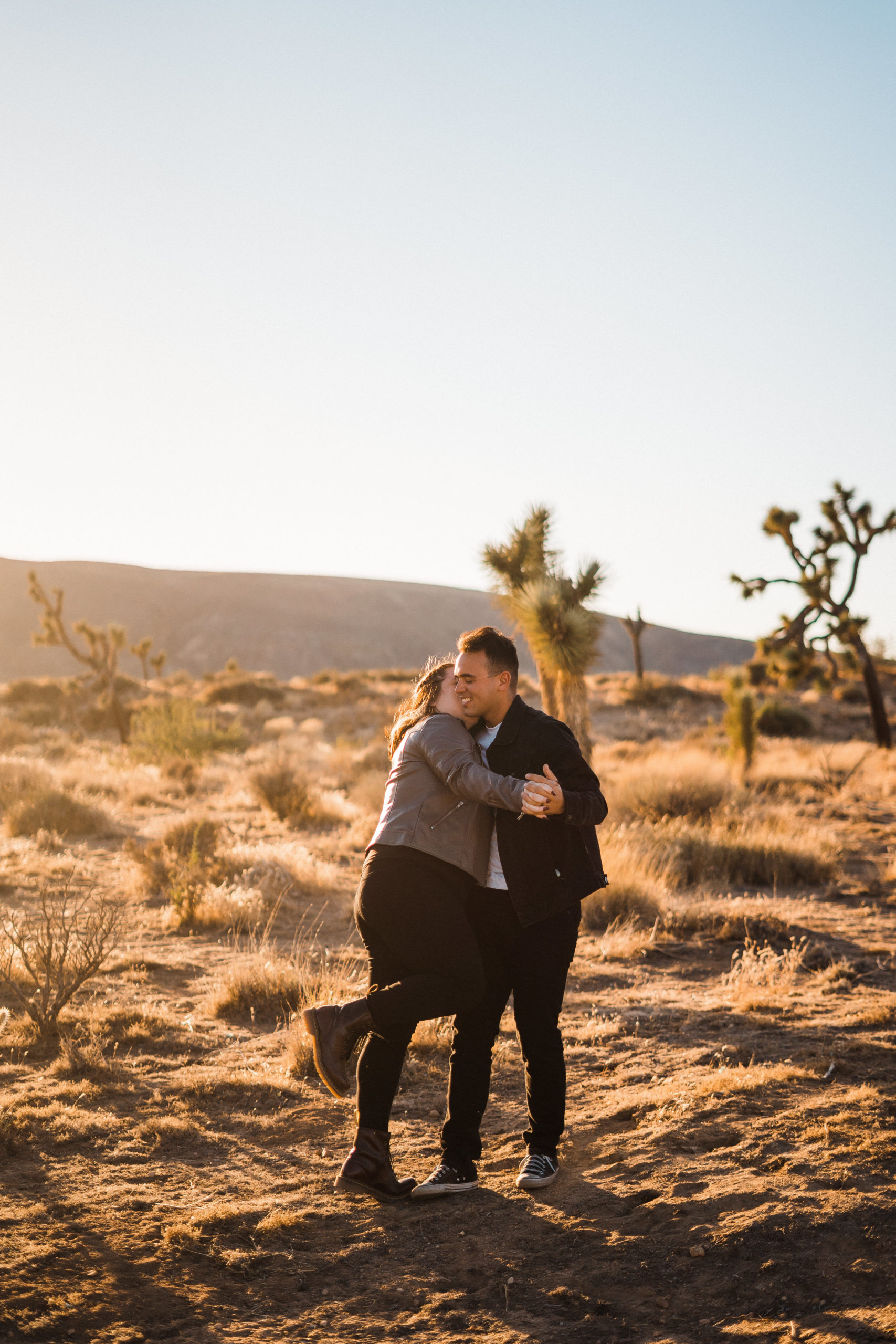 joshua tree engagement photos