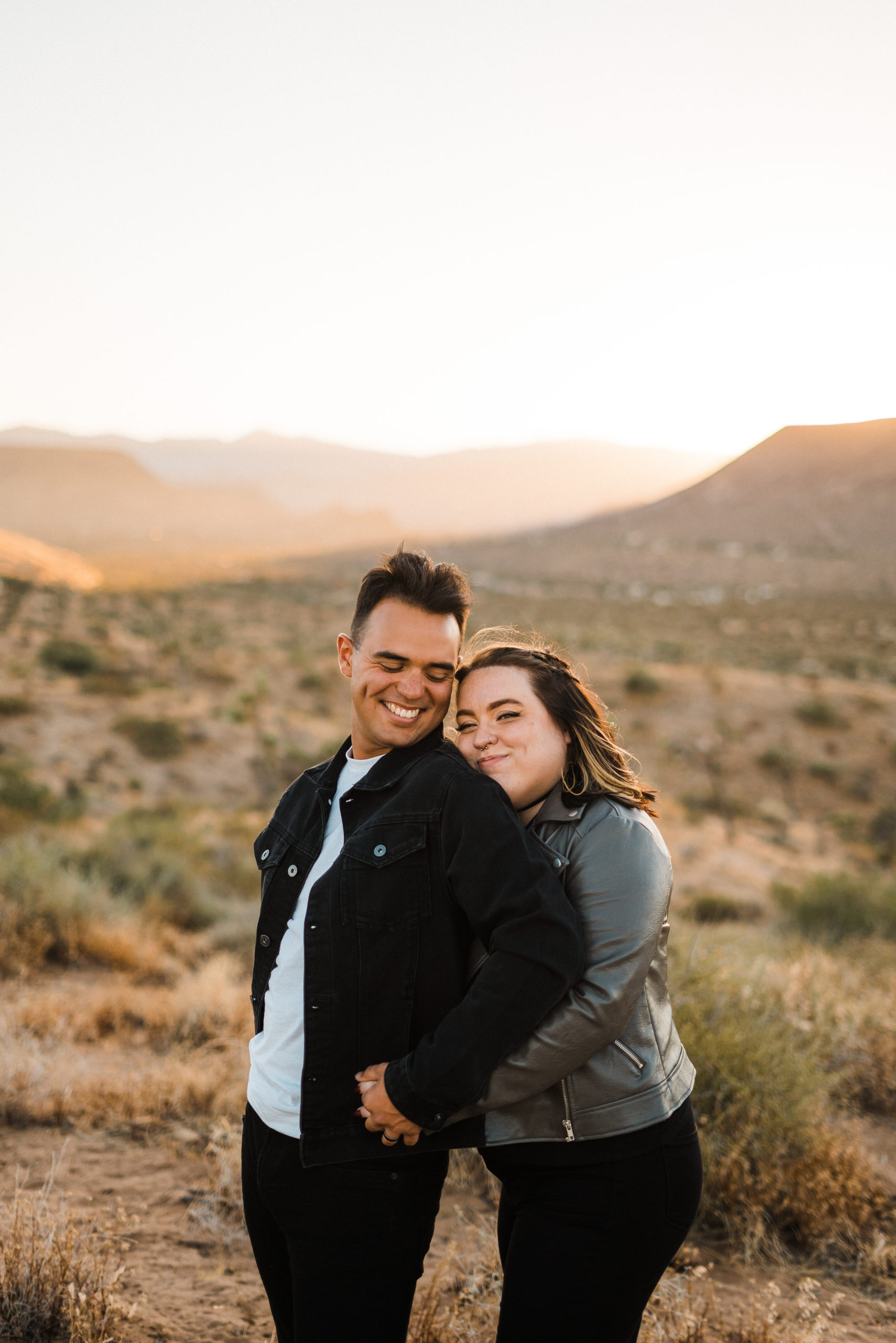 joshua tree engagement session