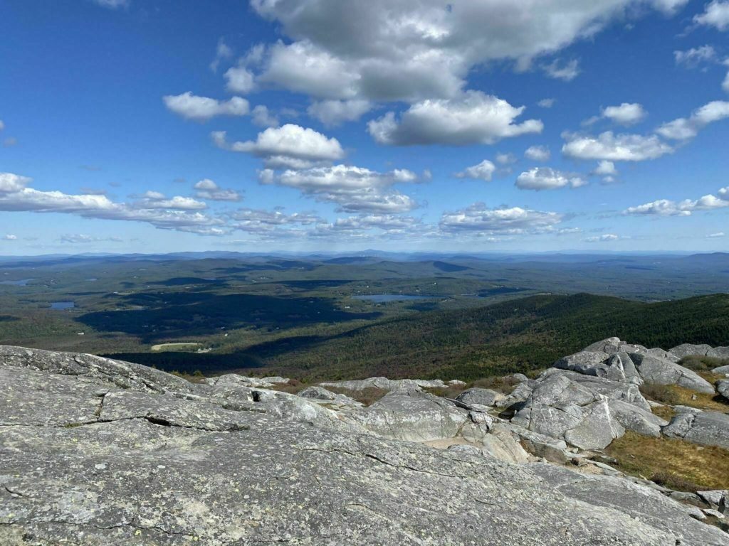 Mount Monadnock hiking trail view