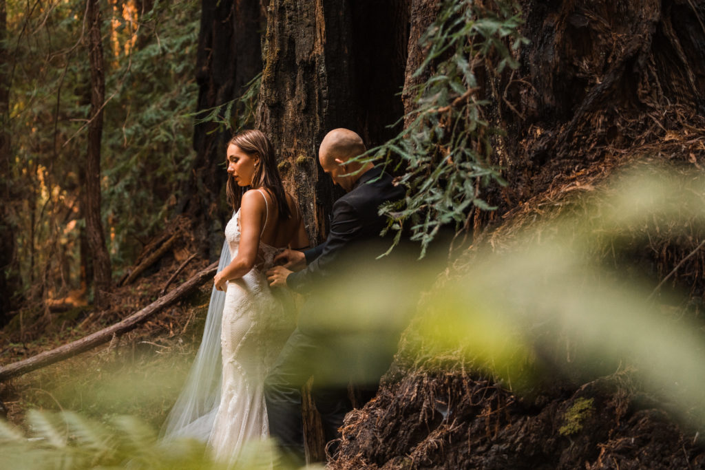 Redwood forest elopement | Ocean cliffside elopement | northern california elopement | california elopement photographer  | adventure wedding | redwoods elopement | redwood national park elopement | redwood national park wedding | forest elopement | redwood forest wedding | mendocino wedding | mendocino elopement | montgomery woods elopement | montgomery woods wedding | california redwoods elopement | california redwoods wedding | northern california elopement | elopement photographer | pnw elopement photographer | pnw wedding photographer | yoga elopement | couple doing yoga before wedding