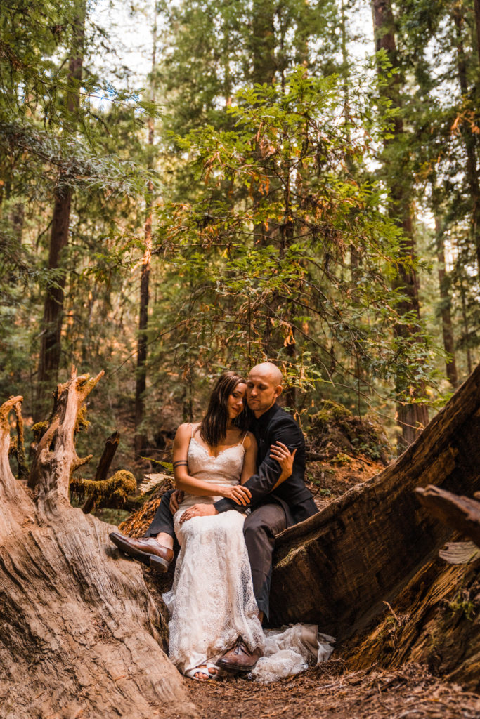 Redwood forest elopement | Ocean cliffside elopement | northern california elopement | california elopement photographer  | adventure wedding | redwoods elopement | redwood national park elopement | redwood national park wedding | forest elopement | redwood forest wedding | mendocino wedding | mendocino elopement | montgomery woods elopement | montgomery woods wedding | california redwoods elopement | california redwoods wedding | northern california elopement | elopement photographer | pnw elopement photographer | pnw wedding photographer | yoga elopement | couple doing yoga before wedding