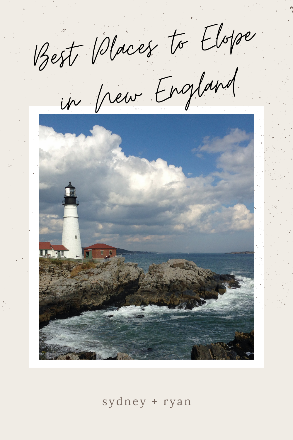 New England Elopement Locations