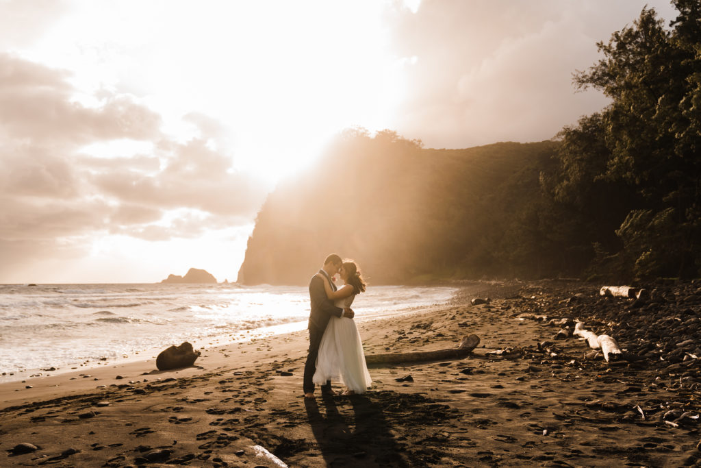 big island hawaii elopement