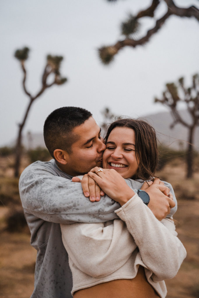 Desert engagement pictures