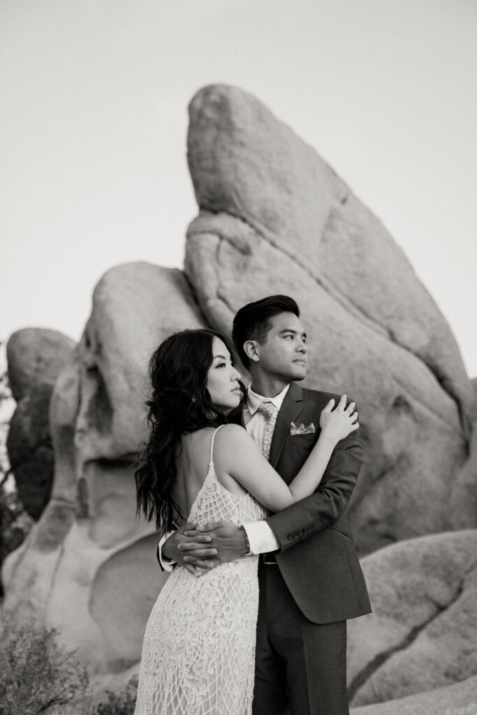 elopement photos in joshua tree national park