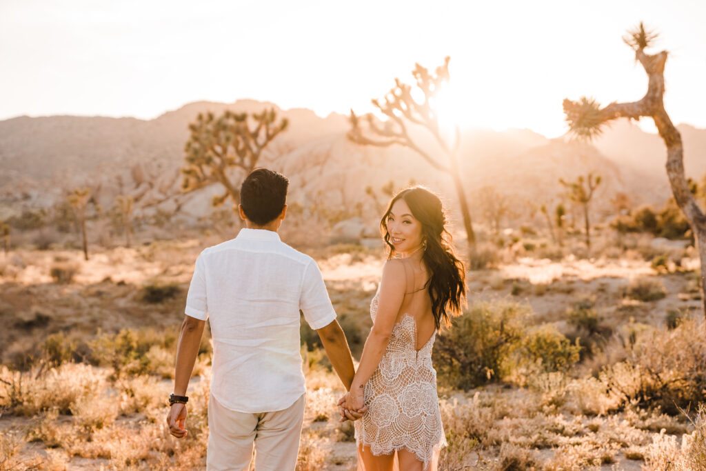 anniversary photos in joshua tree national park