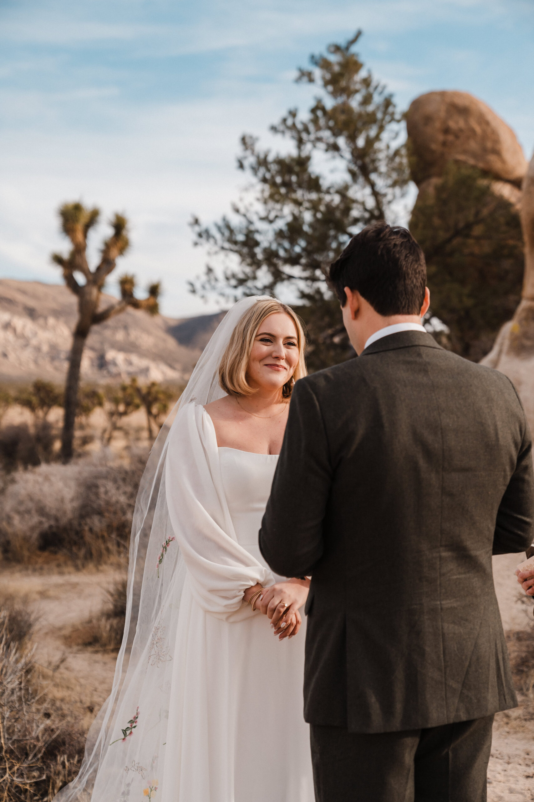 joshua tree national park elopement ceremony